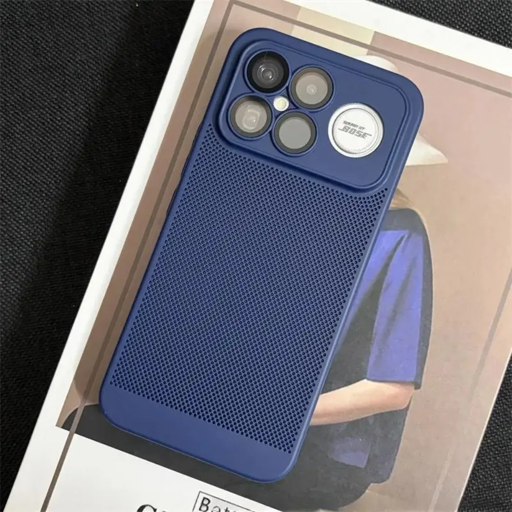 Honeycomb Mesh Heat Dissipation Hard Case - Slim Protective Cover