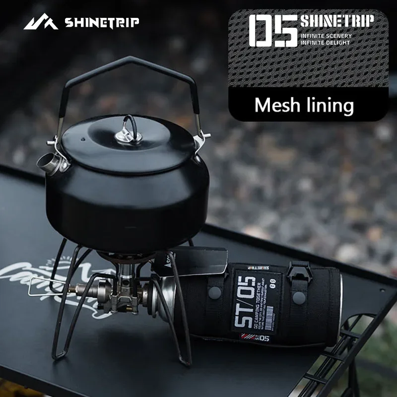 ShineTrip 05 Series Tactical Systems Out Snap-On Air Tank Protective Crashproof Air Tank Sleeve Camping Storage Sleeve