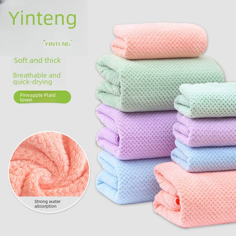 KSBBHDS 8 Pièces Serviettes Carrées, Serviettes Absorbantes