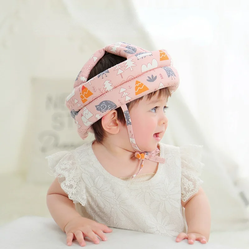 

Baby Safety Helmet Head Protection Headgear Toddler Anti-fall Pad Children Learn To Walk Crash Cap