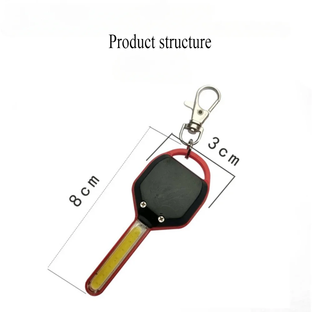 Mini Keychain Light Key Ring Torch Portable Emergency LED Keychain Flashlight Pocket-sized Mini Flashlights Camping Lights