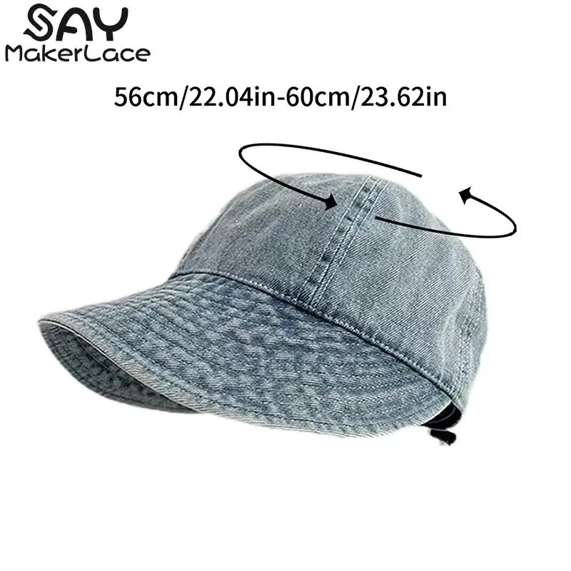 

Summer Wide Adjustable Brim Fisherman Hat Women Foldable Sunshade Visors Fisherman Cap Female Outdoor Sports Bucket Panama Cap