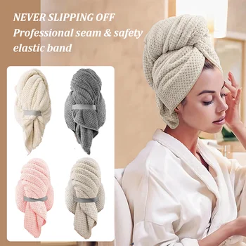 Extra Large Quick-Dry Hair Wrap 1
