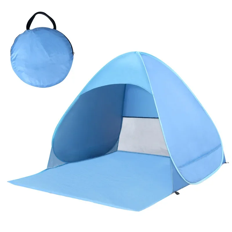 Outdoor Camping Tent Automatic Quick Opening Folding Beach Tent Sunshade, Sun Protection, And Rain Shelter