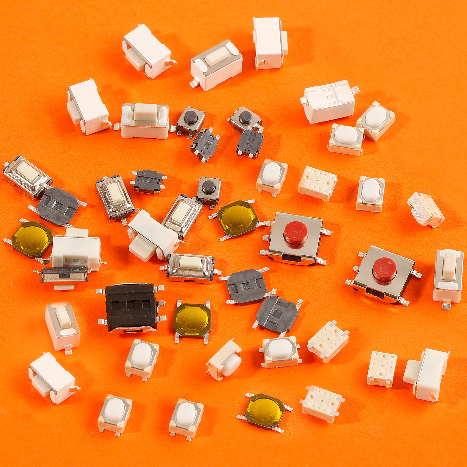 Tactile Push Button Switch Car Remote Control Touch Microswitch 100/200pcs