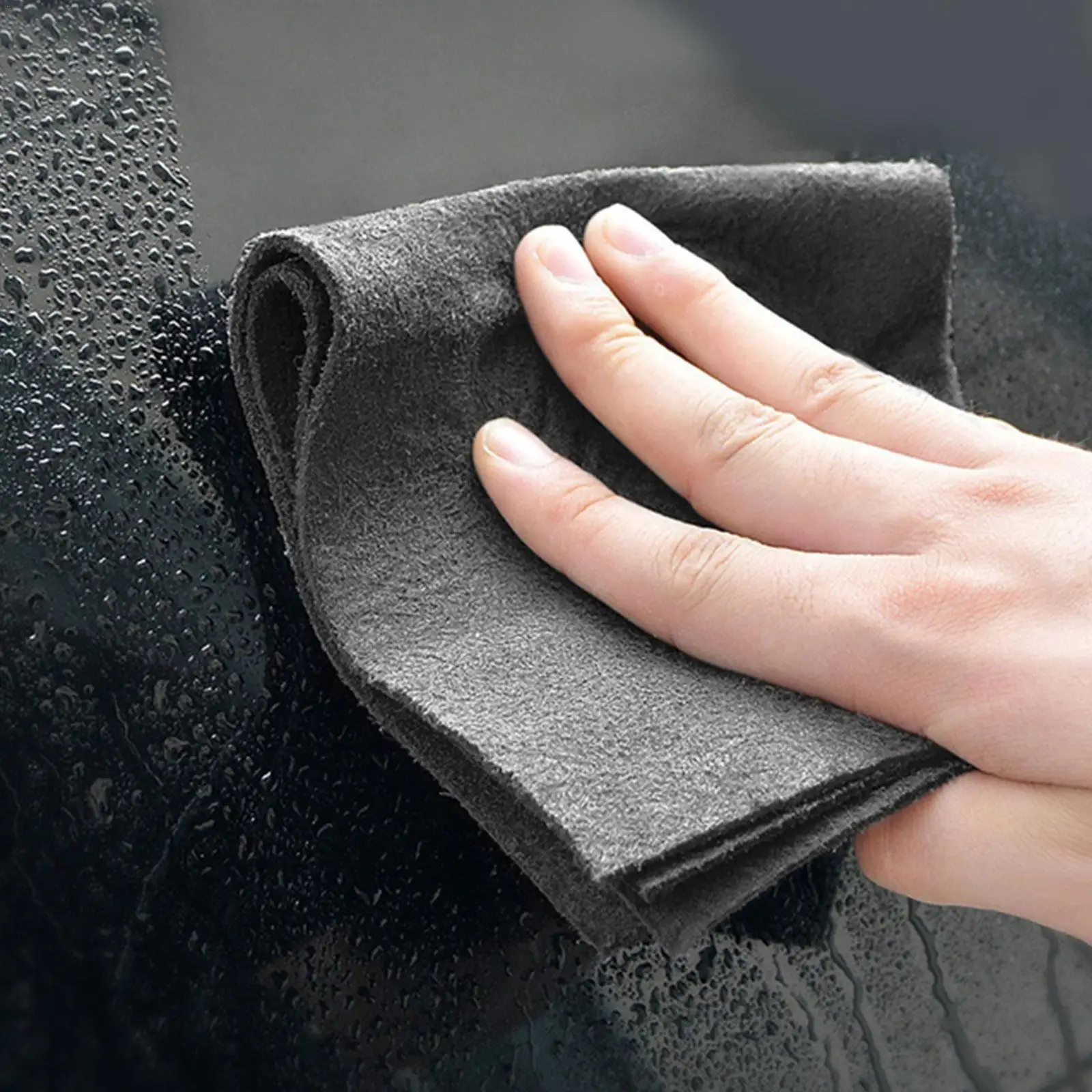 

5Pcs Car Cleaning Cloth No Trace Microfiber Absorbent Dish Cloth Tableware Rag Home Cleaning Towel For Kitchen Bathroom
