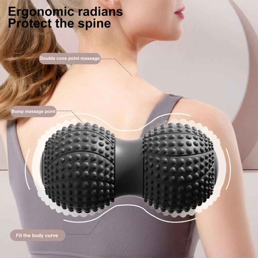 Yoga Peanut Balls Body Massage Fascia Ball Suit Foam Block High Density Muscle Relaxation Lacrosse Exercise Fitness Relieve Pain