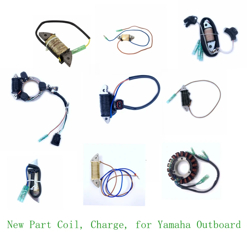 New Part Coil, Charge, for Yamaha Outboard 2 Stroke 2HP 9.9HP 13.5HP 15HP 25HP 30HP 40HP 60HP 70HP 85HP and 4T F9.9 F15 F20 new genuine part yamaha y00 00000 33 57