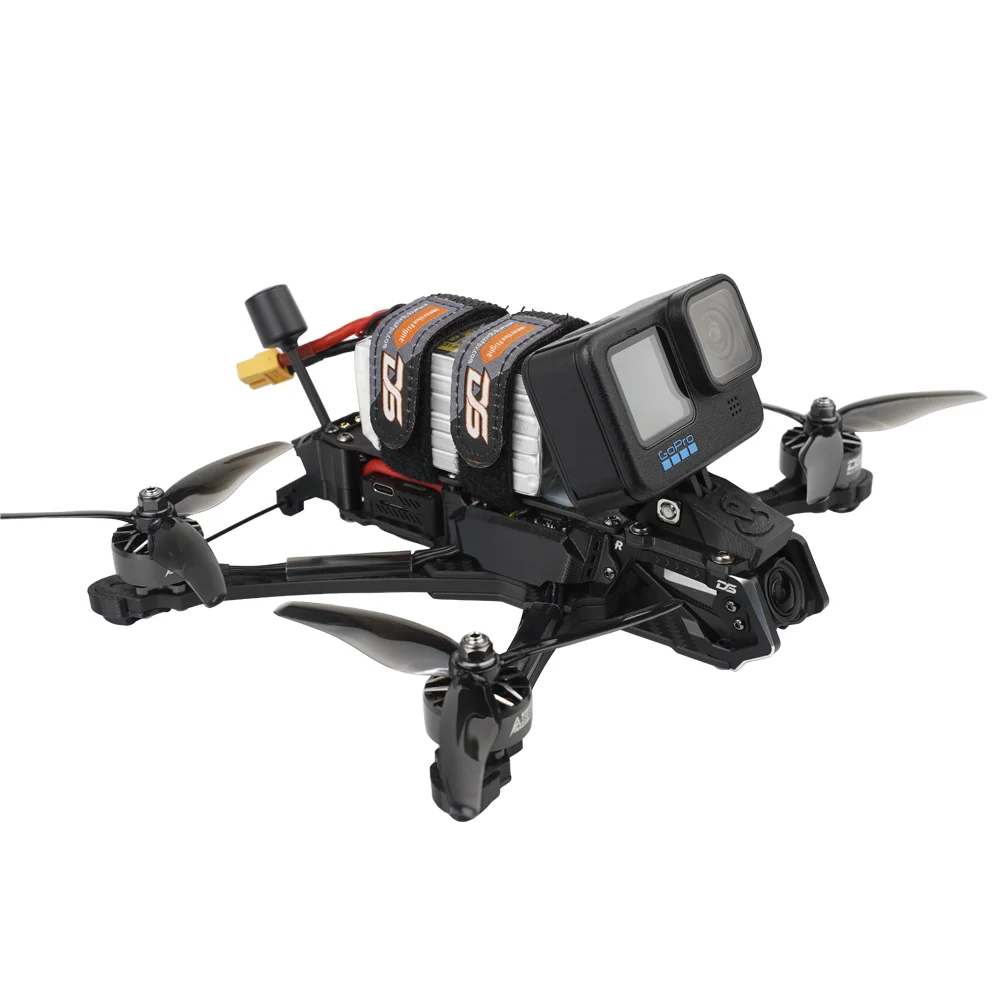 รูปสินค้า โดรน FPV 5 นิ้ว บินแม่นยำ กล้องคมชัด DJI O4 Pro พร้อมอุปกรณ์ครบเซต
