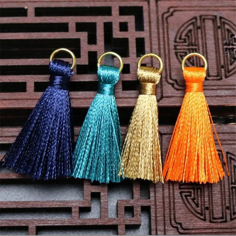 20 pcs/lot 3.5cm tassel cotton tassels mini tassel jewelry accessories diy  accessories earrings materials - AliExpress