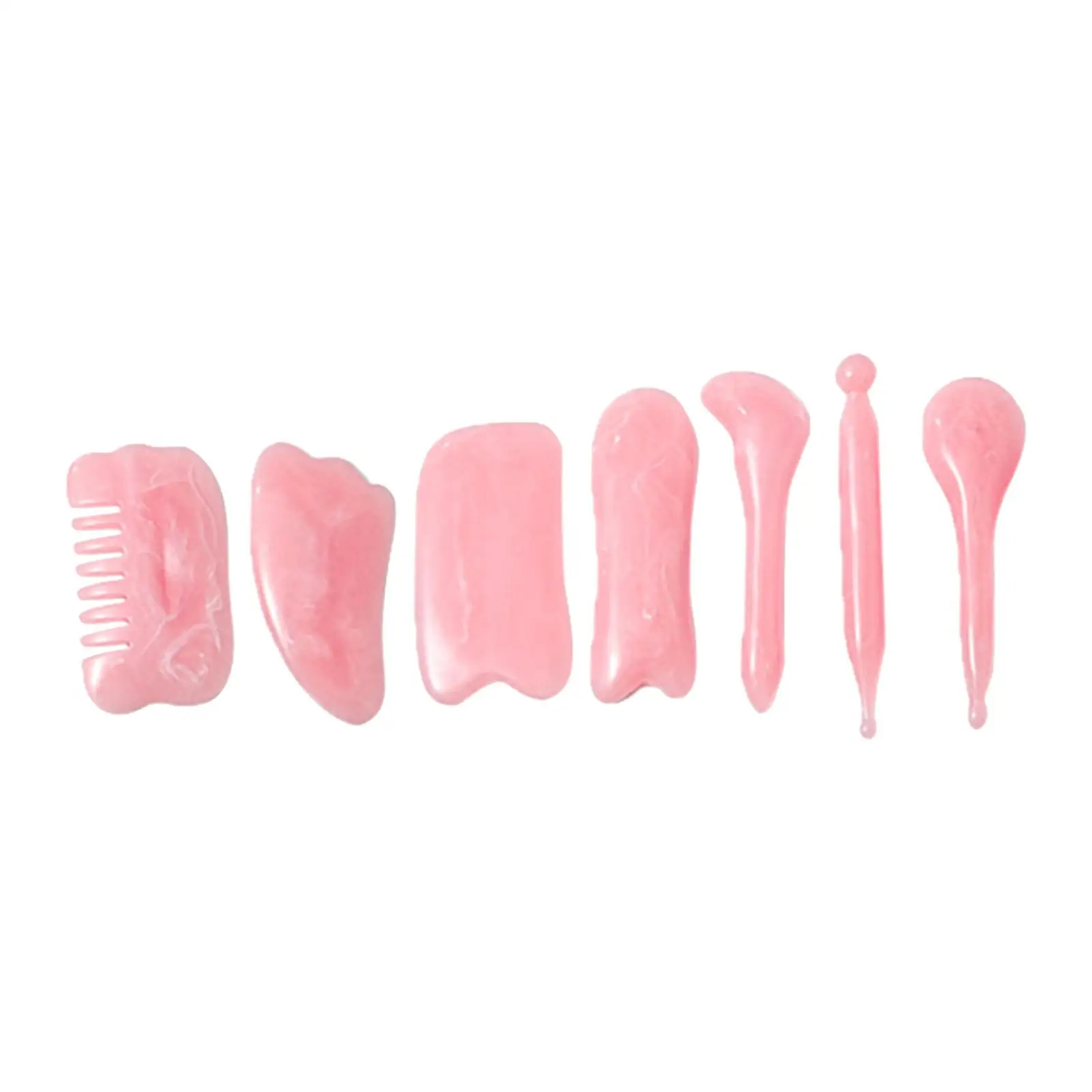 

Gua Sha Scraping Tools Resin Facial Stones Massage Comb