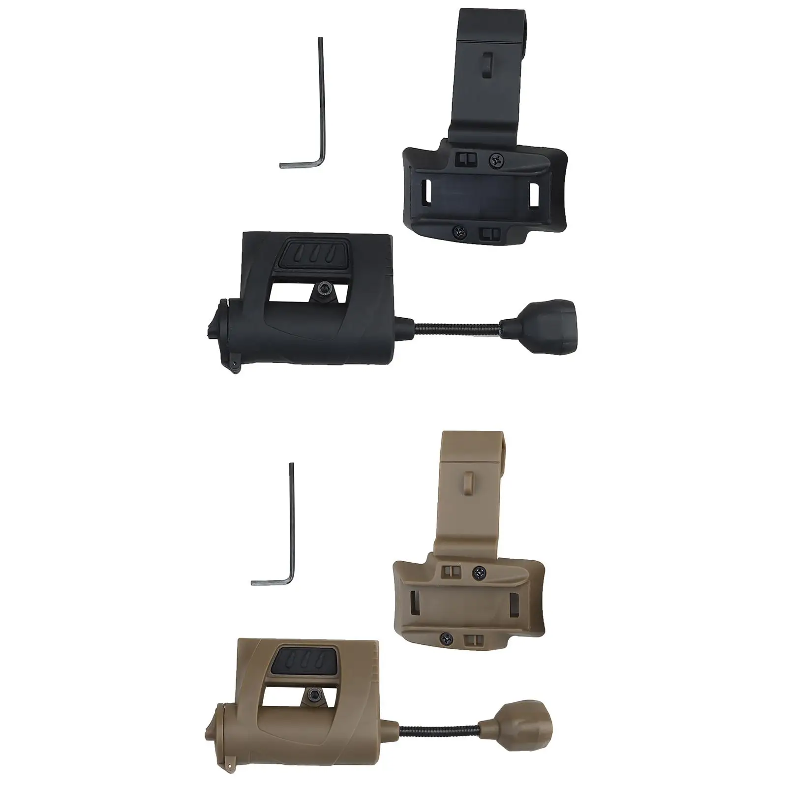 Helmet Light Set Lamp Torch Tactical Flashlight for Outdoor Lighting Hunting