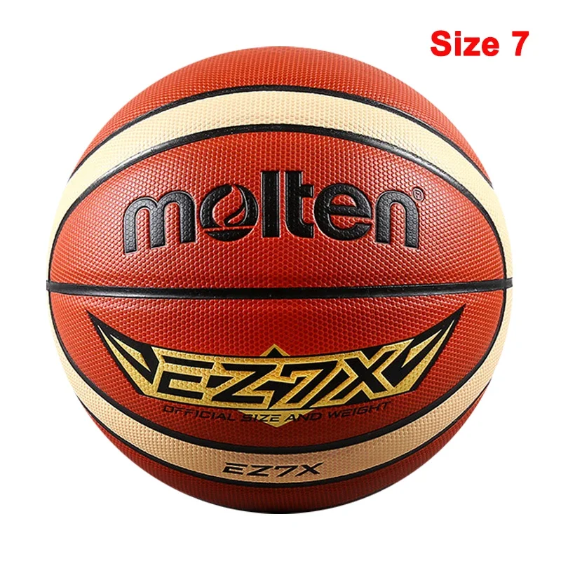 Molten Original Basketball Ball Size 7/6/5 High Quality PU Wear-Resistant Match Training Outdoor Indoor Men basketbol topu