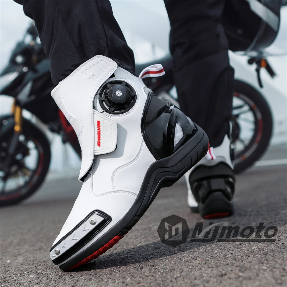 Comprar Botas de motocicleta, botas protectoras impermeables para  Motocross, eje activo, todoterreno, zapatos largos hasta el muslo, botas  para motocicleta para hombre