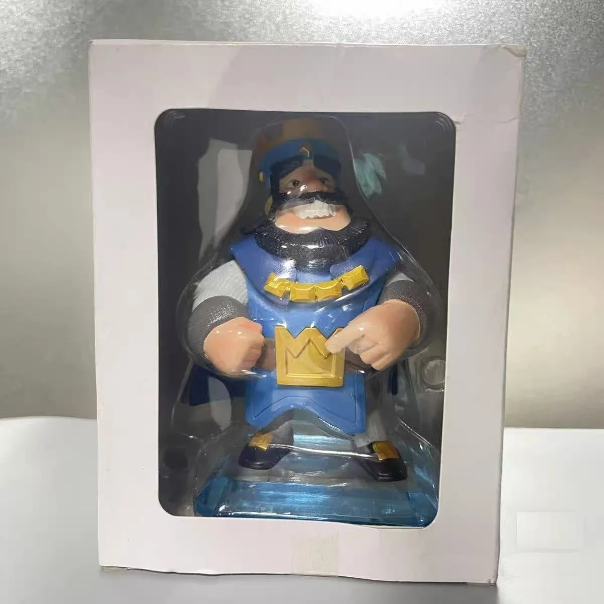 오리지널 Clash Royale Royal Match 블루 킹 액션 피규어 키 체인 게임 피규어 컬렉션 장난감 아이 최고의 깜짝 생일  선물 - AliExpress