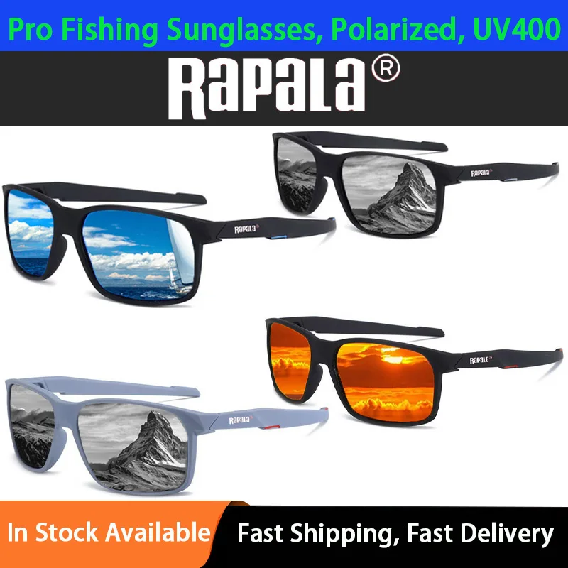 Polarized Sunglasses New Rapala Fashional Polarized Sunglasses Outdoor Mountaineering Anti-ultraviolet Riding Fishing