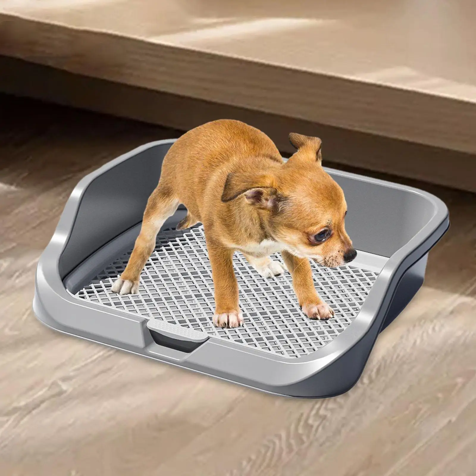 Dog Toilet Dog Potty Pad, Durable Mesh Training Toilet Potty Tray, Pet Training