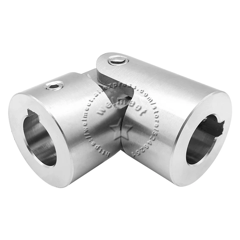 bucha universal do acoplamento da juncao cruz conector acoplador eixo saida motor furo pces keyway 01