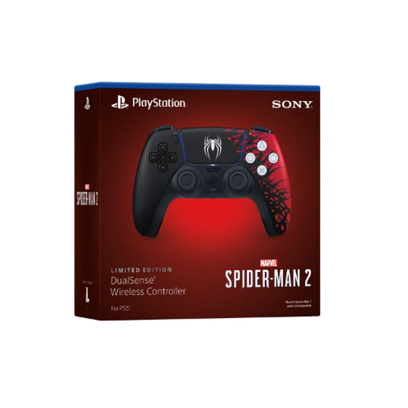 SONY PS5用 DualSense ワイヤレスコントローラー スパイダーマン PlayStation PlayStation5 ワイヤレスコントローラー DualSense