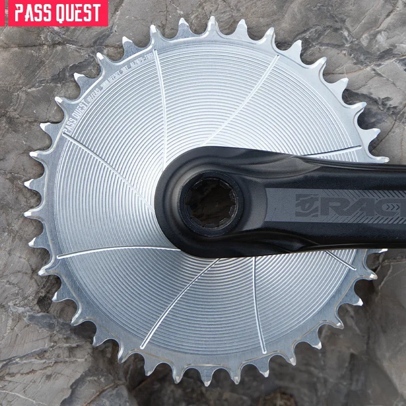 PASS QUEST-Узкие Широкие звездочки для RACEFACE RF next SL Sixc Atlas серии Прямого крепления, звездочки 3 мм, офсет, серебристые и черные