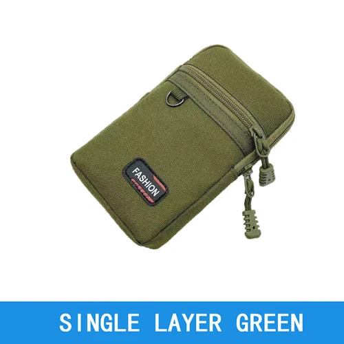 군사 Molle 파우치 전술 벨트 허리 가방, 야외 스포츠 방수 전화 가방 남성 캐주얼 EDC 도구 포켓 사냥 패니 팩 7