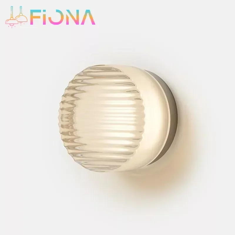 Modern Round Wall Lamp LED Acrylic Wall Light Sconce Living Room Aisel Corridor Bedroom Bathroom Home Decoration Indoor Lighting 3