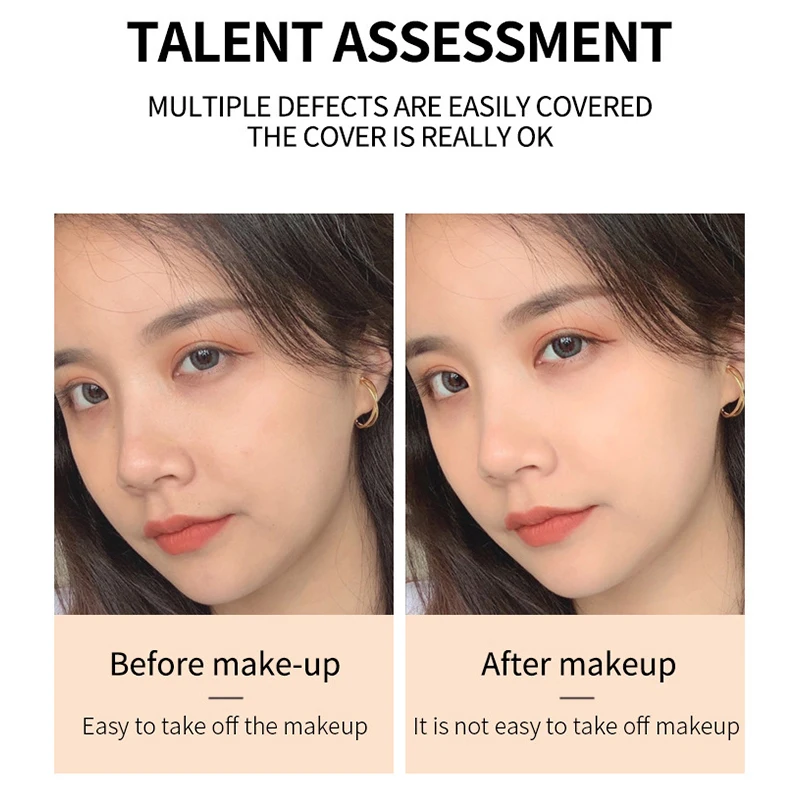 Magic Foundation Mushroom Head Air Cushion CC Cream Waterproof Brighten Foundation Cream Women Face Korean Cosmetics Base Makeup liquid foundation,cc cream,makeup cosmetics,cushion foundation,waterproof foundation,air cushion bb cream,air cushion cream,makeup cream