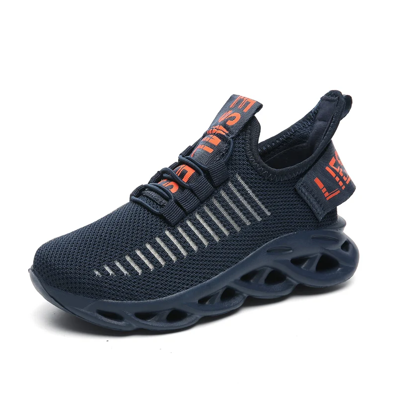 boy sandals fashion Boys Girls Breathable Sports Shoes Children's Sports Shoes Boys Girls Running Outdoor Sneakers Kids Lace-up Jogging Shoes children's shoes for high arches