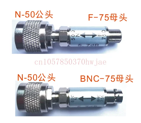 Convertitore Di Impedenza Da N A F N A Bnc Convertitore Di Impedenza Da 50 Euro A 75 Euro Analizzatore Di Rete Agilent