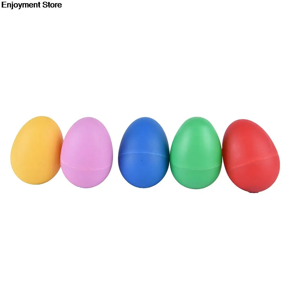 JULYHOT Plastic Percussion Maracas Shaker Musical Sound Egg Colorful Musical Instrument Baby Toddler Childre Toy