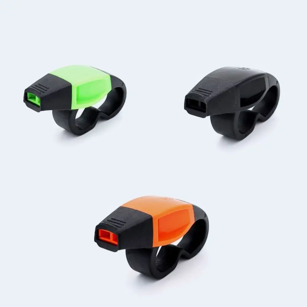 Portable Hand Whistle New Loud Sound Training Accessories Referees Whistles PVC Multi-coclor Training Whistle