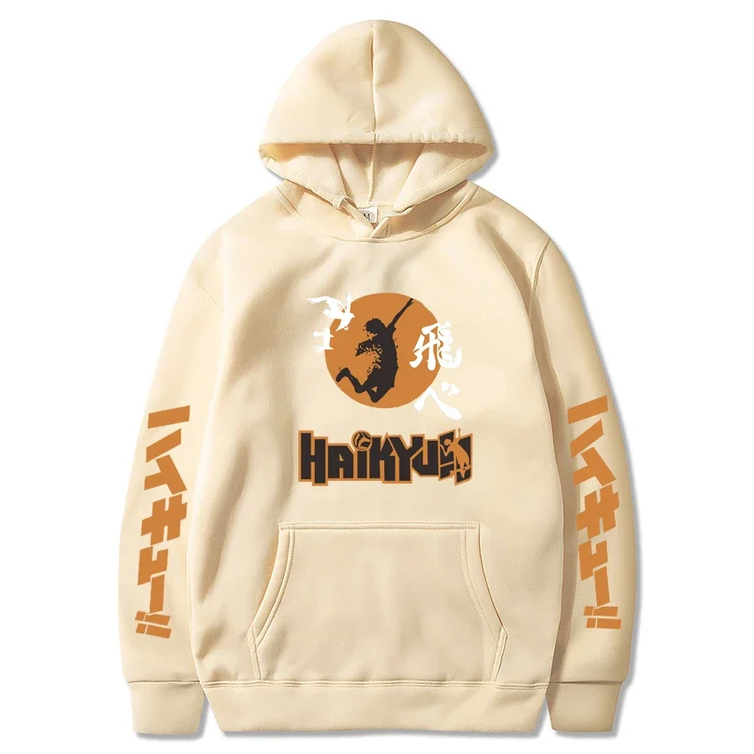 Hot Men's Hoodies Anime haikyuu Sweatshirts Print Fleece Men/Women