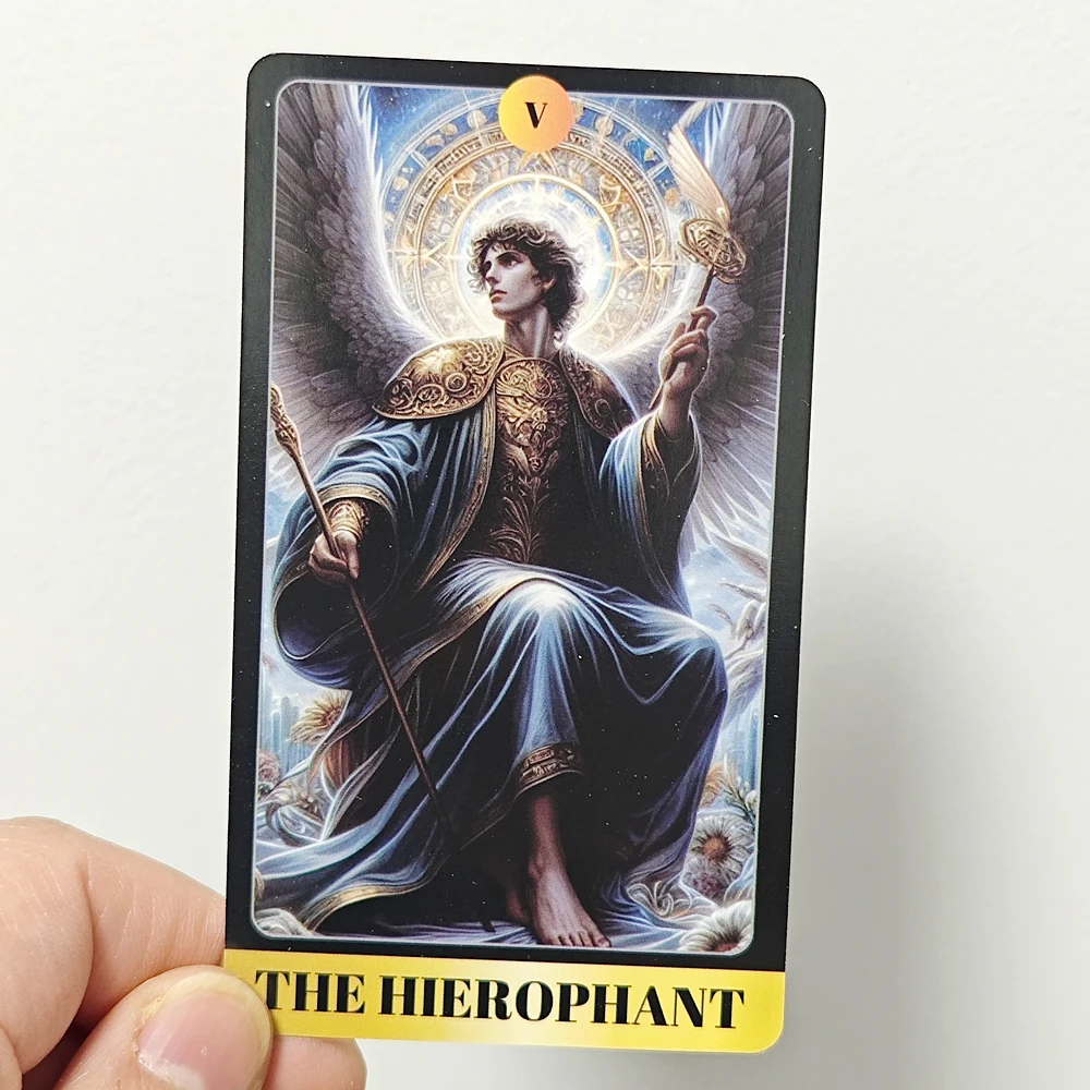 78 Tarot Cards 10.3*6cm Deck Angel Theme Tarot Deck for Beginner Unique Tarot Cards 4