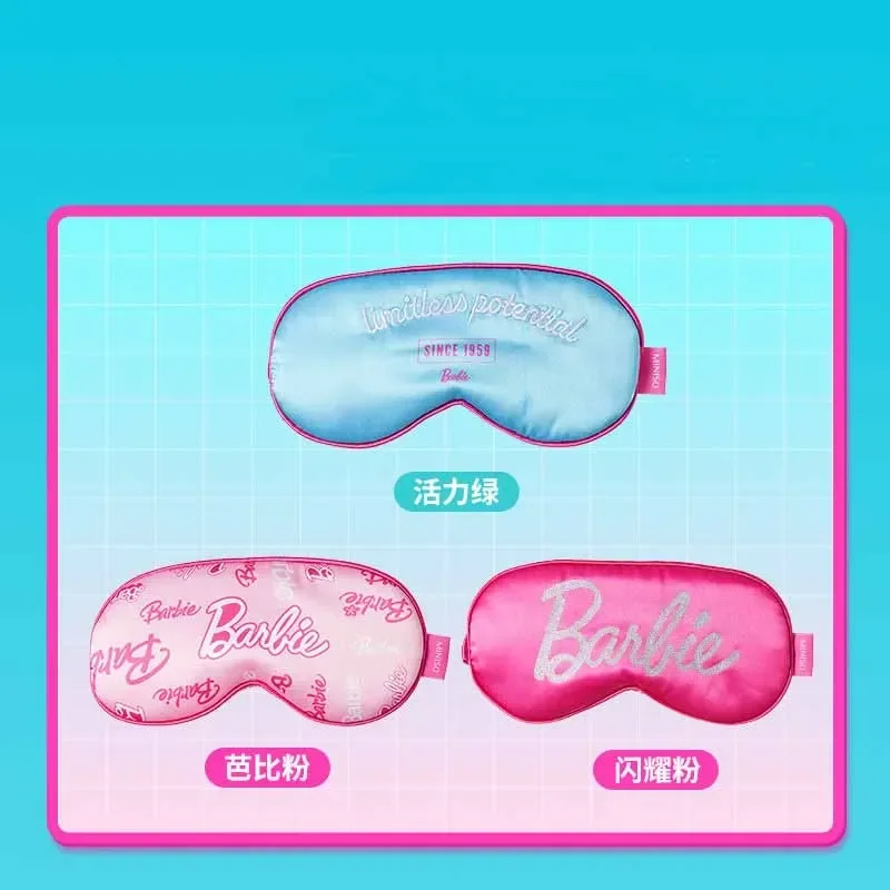 

MINISO Барби солнце Блестящая Серия маска для глаз Милая офисная обеденная перерыв для сна глазная патч для путешествий портативный блокирующий кожу подарок для девушки