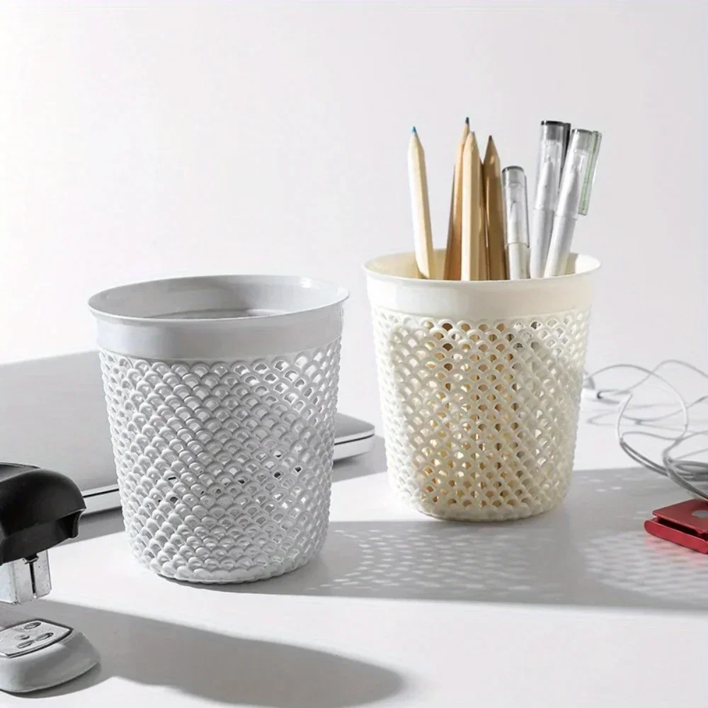 1PC Pen Pencil Holder Desk Storage Box Makeup Brush Holder Makeup Organizer Stationery Stand Brushes Case School Office Supplies