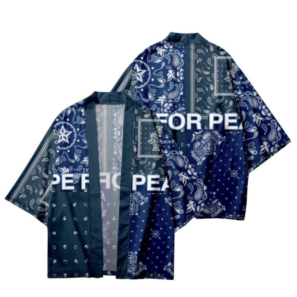 Japanese Traditional Clothing High Quality Kimono Casual Sun-protective Clothing Summer New Printed Top Loose And Comfortab