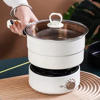 Cuiseur électrique pour bouillie de bébé, multicuiseur pour ragoût, œufs chauffants, poêle à soupe, nouilles, cuiseur à vapeur, cuiseurs à riz, marmite de cuisson, prise ue 1