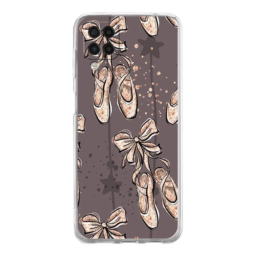 Elegant Swan Dance Ballet Clear Phone Case Cover