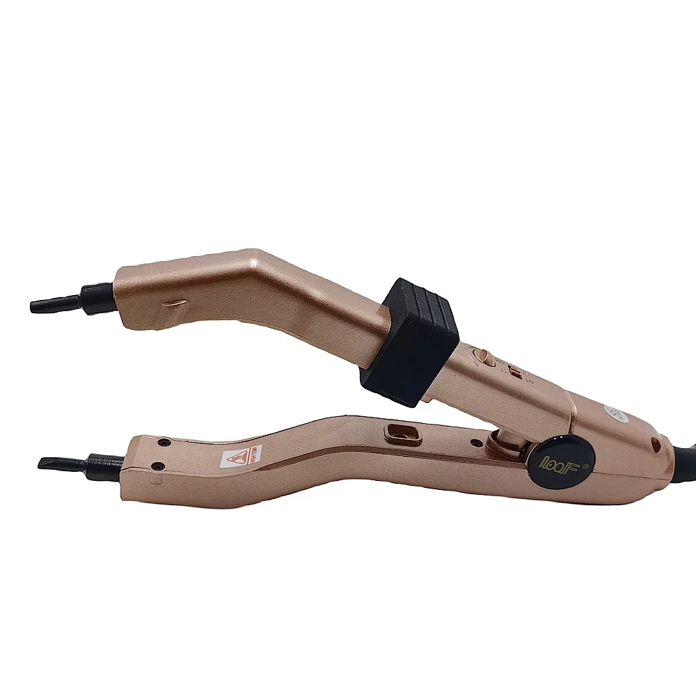 609A Smart Mini heated slanted end hair extensions iron and Fusion hair extensions iron keratin adhesive tool