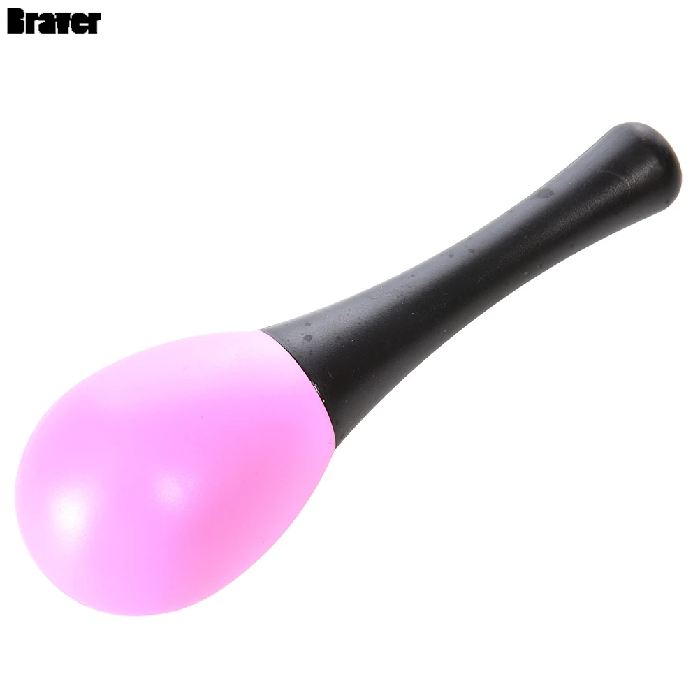 Plastic Sand Hammer Maraca Rattle Shaker Kids Musical Instruments Sound Music Learning Toy 1Pcs