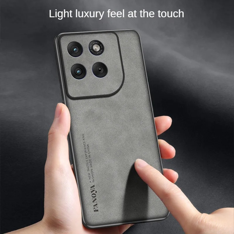 Luxurious Sheepskin Feel PU Leather Phone Case - Protective Cover s Coque Capa