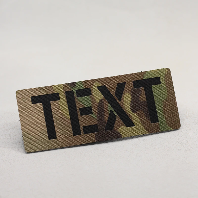 Custom text patch tactical laser cutting patch - morale armband your ...