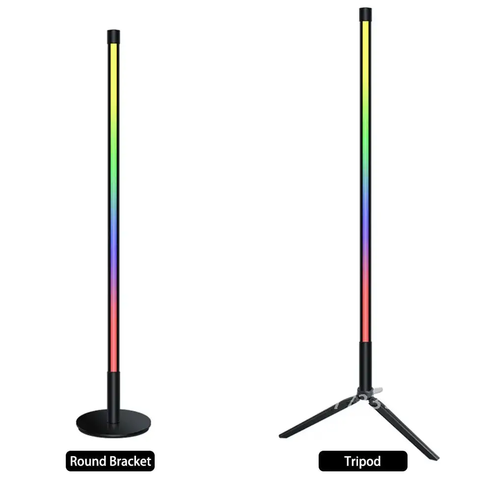 

Control RGB Music Sound LED Light App, Voice Activated Pickup Rhythm Lights Color Ambient Desktop LED Bar Light