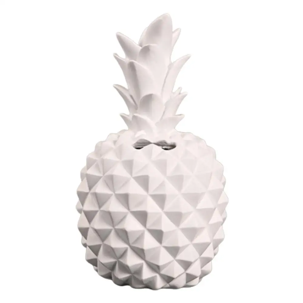 Piggy Bank Imitation Pineapple Saving Pot Resin Craft Desktop Ornament Decor 5