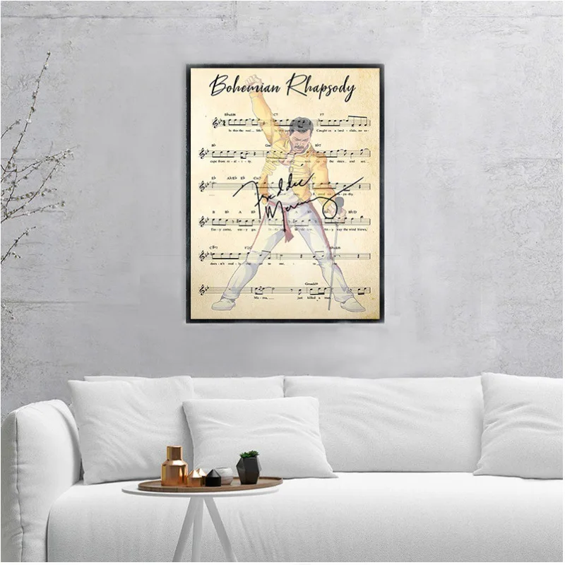 Canvas Painting Wall Art Living Room Decor Modern Staff Poster Aesthetic Home Decoration Chambre Nordica Salon Picture Hogar |