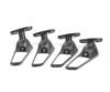 For Kawasaki NINJA 300R 250R 400R NINJA1000 ER6F Motorcycle Mirror Modified Wind Wing Adjustable Rotating Rearview Mirror 3