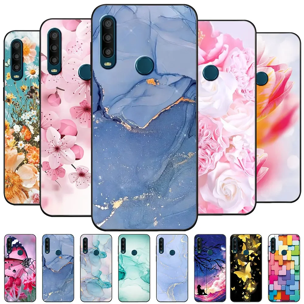 Чехол для Alcatel 1SE 2020 Coque TPU Мягкий Силиконовый Модный чехол для телефона для Alcatel 1SE 2020 5030F 5030D, чехол, чехол, бампер, чехол