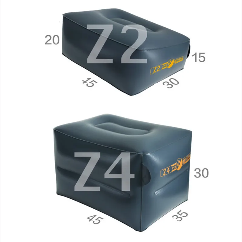 Car Travel Bed Inflatable Mattress Gap Pad Flat Front Seat PVC Slope Pad Air Mattress Bed Inflatable Couch Car Sleeping New