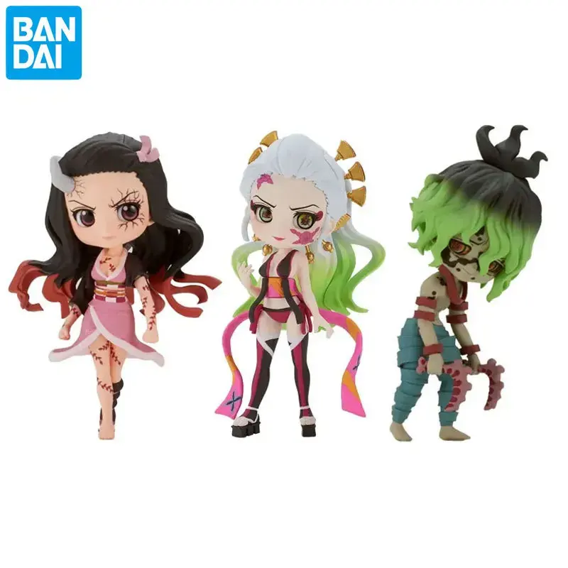 

BANDAI Demon Slayer Anime Figure Kamado Nezuko Giyuutarou Q Posket Petit Original Action Figures PVC Collectible Model