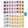 Kid Mini TikTok 64+1 Block Seaside Escape Mahjong Game with Pattern Flag vs Ball Relax Time 1 2 3 4 Players Puzzle Game Toy Gift 4